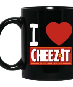 I Love Cheez It Baked Snack Crackers Mugs 1