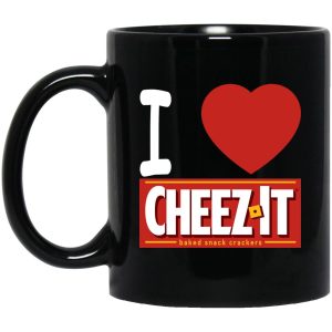 I Love Cheez-It Baked Snack Crackers Mugs