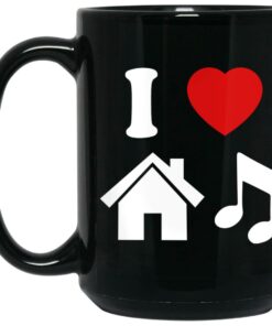 I Love House Music Mugs 2