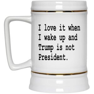 I Love It When I Wake Up And Trump Is Not President Mugs 3