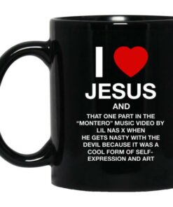 I Love Jesus And That One Part In The Montero Music Video Mugs 2 I Love Jesus And That One Part In The Montero Music Video Mugs 3