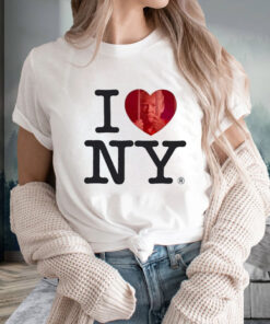 I Love Ny Donald Trump Was Arrested Heart T Shirt 1