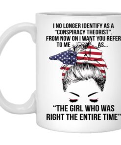 I No Longer Identify As A Conspiracy Theorist Mugs 1