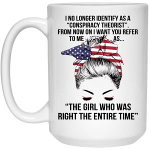 I No Longer Identify As A Conspiracy Theorist Mugs 2