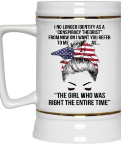 I No Longer Identify As A Conspiracy Theorist Mugs 3
