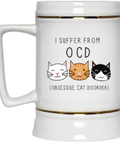 I Suffer From OCD Obsessive Cat Disorder Mug 3 I Suffer From OCD Obsessive Cat Disorder Mug 4