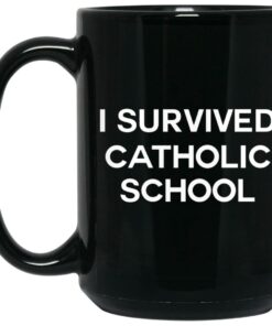 I Survived Catholic School Mugs 2