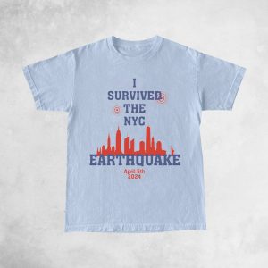 I Survived Nyc Earthquake April 5 2024 T Shirt Kids 2