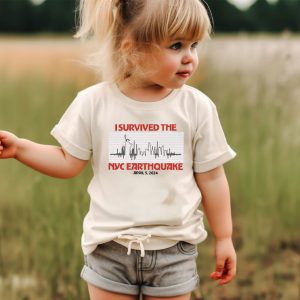 I Survived Nyc Earthquake April 5 2024 Toddler Shirt 1