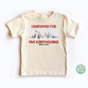 I Survived Nyc Earthquake April 5 2024 Toddler Shirt 2