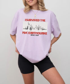 I Survived Nyc Earthquake April 5 2024 Womens T-Shirt 1 I Survived Nyc Earthquake April 5 2024 Womens T Shirt 2