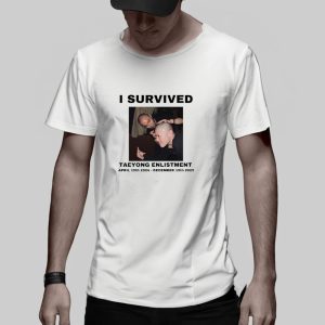 I Survived Taeyong Enlistment T-shirt