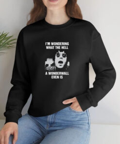 Im Wondering What The Hell A Wonderwall Even Is T Shirt 1