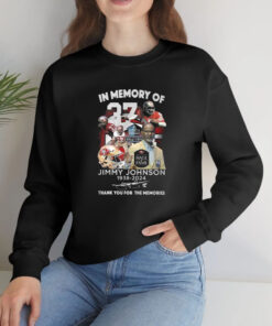 In Memory Of Jimmy Johnson 1938 2024 Thank You For The Memories T Shirt 2