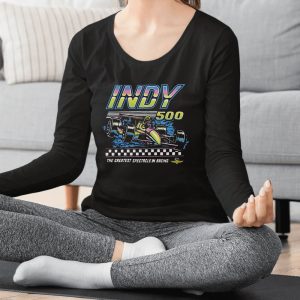 Indy 500 The Greatest Spectacle In Racing Neon T Shirt 1