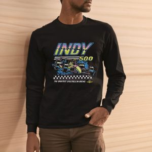 Indy 500 The Greatest Spectacle In Racing Neon T Shirt 2