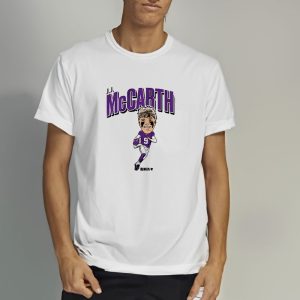 J.J. MCCARTHY CARICATURE T-SHIRT