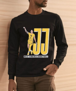 JJ West Virginia Basketball T-Shirt 1 JJ West Virginia Basketball T Shirt 2