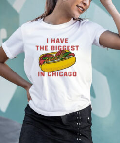 Jake Sheridan I Have The Biggest Dick In Chicago T Shirt 1