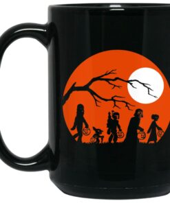 Jedi Yoda Halloween Walk Mugs 1 Jedi Yoda Halloween Walk Mugs 2