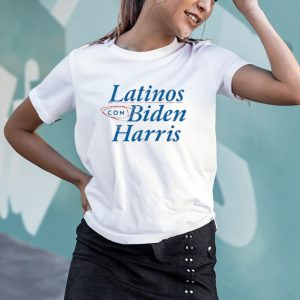 Joebiden Latinos Con Biden Harris T-Shirt