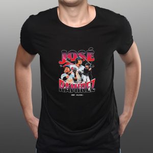 Jose Ramirez Signature Series Jomboy Mlb Players T-shirt