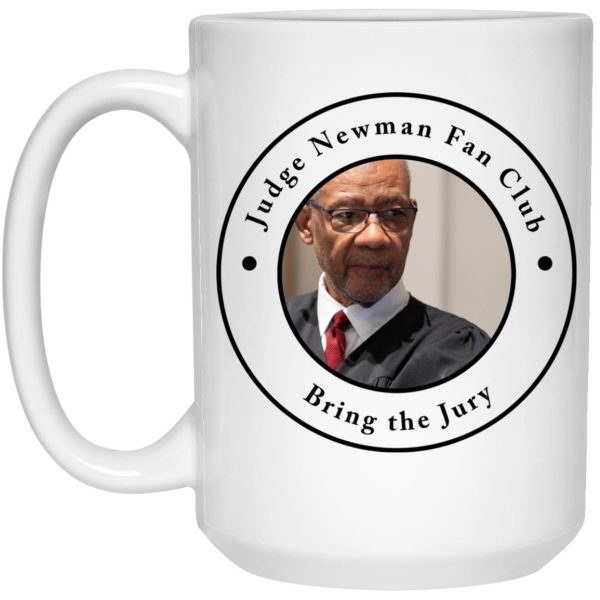 Judge Newman Fan Club Bring the Jury Mugs