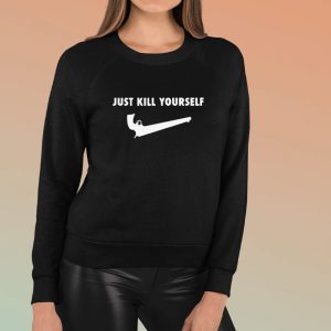 Just Kill Yourself Gun Nikke Logo T-Shirt