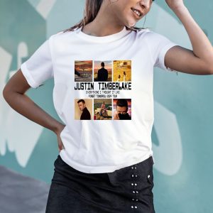 Justin Timberlake Everything I Thought It Was Forget Tomorrow 2024 Tour T-Shirt