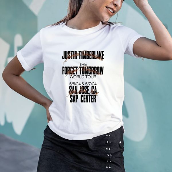 Justin Timberlake Sap Center San Jose World Tour 2024 T-Shirt