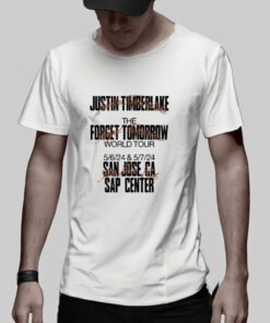 Justin Timberlake Sap Center San Jose World Tour 2024 T Shirt 2