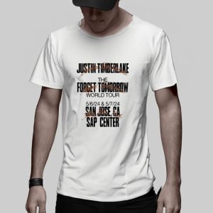 Justin Timberlake Sap Center San Jose World Tour 2024 T Shirt 2