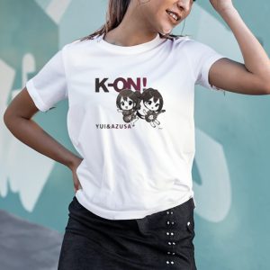 K On Yui And Azusa Chibi Shirts 2