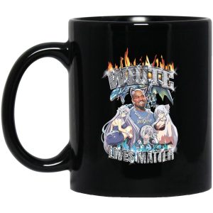 Kanye West Ye Anime White Lives Matter Mugs 1