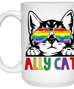 LGBT Ally Cat Mugs 1 LGBT Ally Cat Mugs 2