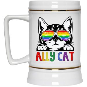 LGBT Ally Cat Mugs 3