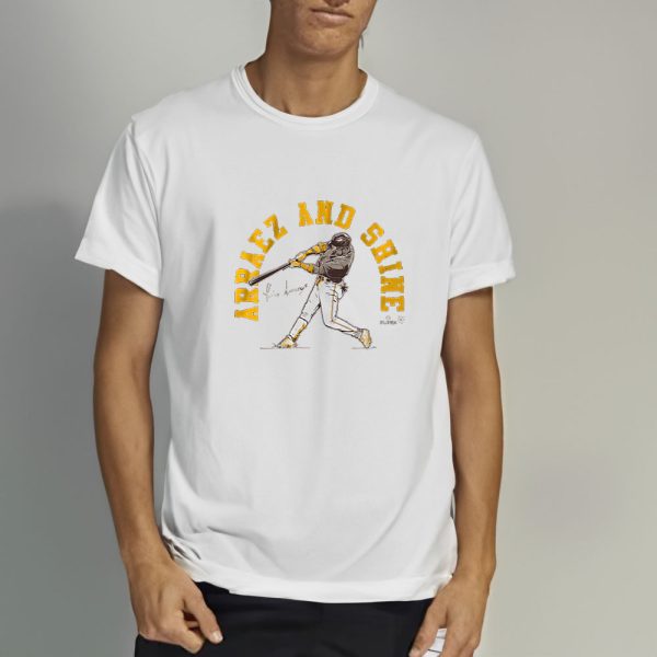 LUIS ARRAEZ AND SHINE SAN DIEGO T-SHIRT