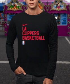 La Clippers Basketball NBA Logo T-Shirt 1 La Clippers Basketball NBA Logo T Shirt 2