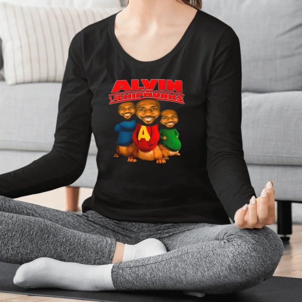 Lebron James Alvin And Chipmunks T-Shirt
