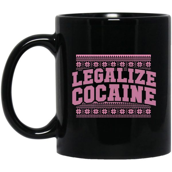 Legalize Cocaine Christmas Mugs