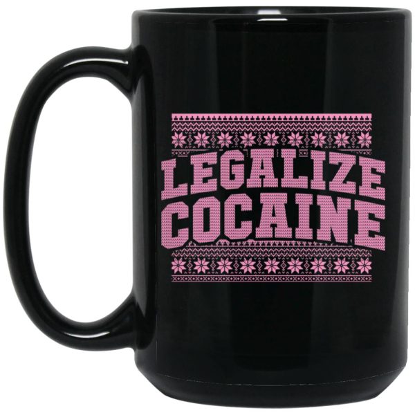 Legalize Cocaine Christmas Mugs