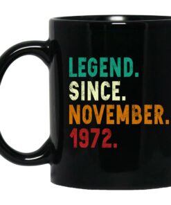 Legend Since November 1972 Mugs 1