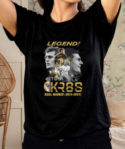 Legend Toni Kr8s Real Madrid 2014 2024 T Shirt 1