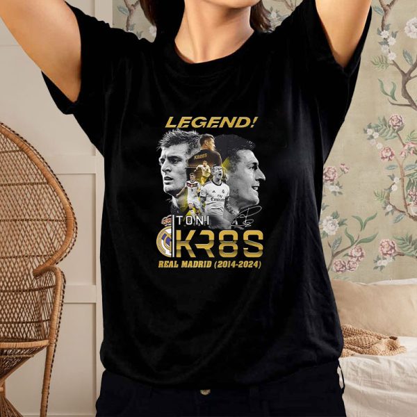 Legend Toni Kr8s Real Madrid 2014-2024 T-Shirt