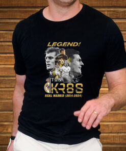 Legend Toni Kr8s Real Madrid 2014-2024 T-Shirt 1 Legend Toni Kr8s Real Madrid 2014 2024 T Shirt 2