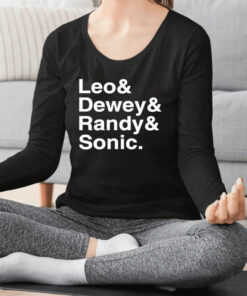 Leo Dewey Randy Sonic T Shirt 1