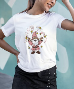 Let's Trip Gnome Pink T Shirt 2