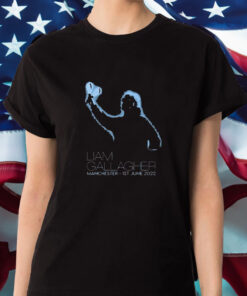 Liam Gallagher Manchester Maracas Event T Shirt 1