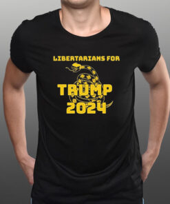 Libertarians For Trump 2024 Snake T Shirt 1