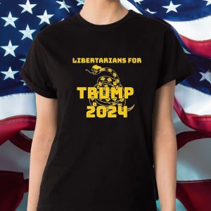 Libertarians For Trump 2024 Snake T Shirt 2